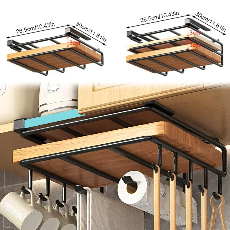 Under-Cabinet Kitchen Organizer - Image 4
