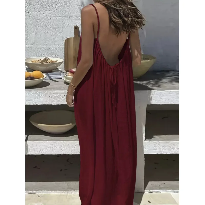 Women's Strapless Maxi Dress