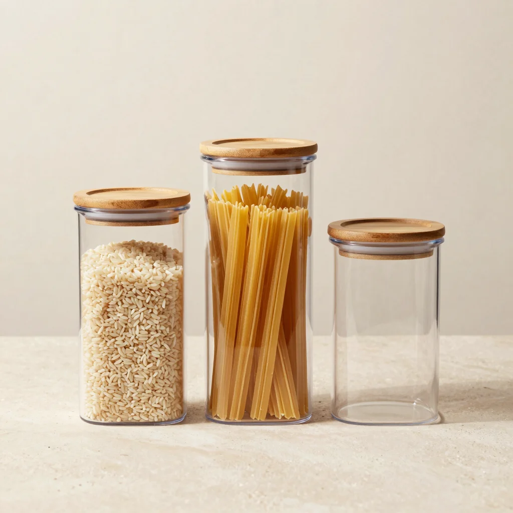 Stackable Pantry Canisters